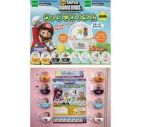 SUPER MARIO Raro Set 8 Gashapon Playset FISHING TANKS Nintendo Epoch Giappone