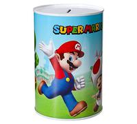 Super Mario - Salvadanaio per bambini, in metallo, per bambini