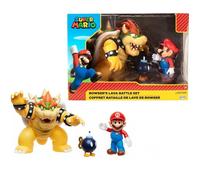 Super Mario Set Diorama Mario vs Browser con BOM-OMB Jakks Pacific Nintendo