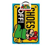 Super Mario Shoes Off Colour Zerbino 60x40cm Doormat PYRAMID INTERNATIONAL