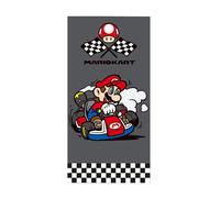 Carbotex SUPER MARIO KART telo doccia Telo Mare Spiaggia Bagno Beach Towel - 100% Cotone - Dimensioni 70x140cm