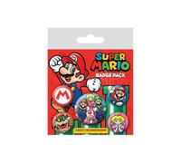 Super Mario Spilla Badges 5-pack Pyramid International
