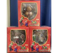 Super Mario Standard Figure Vol.2 Set Completo Mario Luigi Donkey Kong Pinocchio