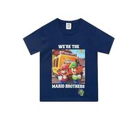 Super Mario T-Shirt di Mario e Luigi | T-Shirt da Gamer per Bambini | dai 3 ai 13 Anni