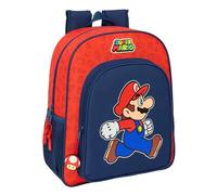 Safta Super Mario Trick 15l 27x33x10 Cm 612508640 Backpack Arancione Bambini