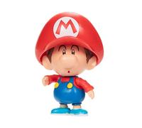 Super Mario World of Nintendo - Mini personaggio di Baby Mario, 6,3 cm