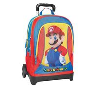 ZAINO ORGANIZZATO CON TROLLEY STACCABILE SUPERMARIO