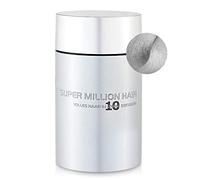Super Million Hair Fibre per capelli, correttore di perdita di capelli di alta qualità, per un aspetto più folto, 15 g, Grigio chiaro (13)