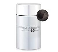 Super Million Hair Fibre per capelli, correttore di perdita di capelli di alta qualità, per un aspetto più folto, 25 g, Marrone scuro (2)