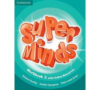 Super Minds 3 Workbook +Online [Lingua inglese]