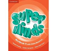 Super Minds 4 Workbook +Online [Lingua inglese]
