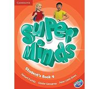 Super Minds Level 4 Student's Book with DVD-ROM [Lingua inglese]
