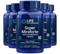 Super Miraforte Lignani Standardizzati 5X120 Chrysin Ortica Zinco Life Extension