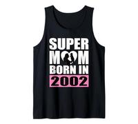 Super Mom Born in 2002 Compleanno della Mamma 2002 Compleanno 2002 Canotta