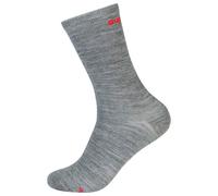 super.natural - All Day Socks 2-Pack - Calze merino EU 45-48 grigio
