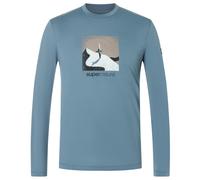 super.natural - Almost Done L/S - Maglia a manica lunga XXL turchese