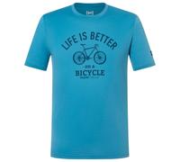 super.natural - Better Bike Tee - Maglia merino 52 - L blu