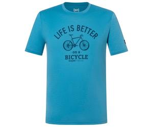 super.natural - Better Bike Tee - Maglia merino 54 - XL blu