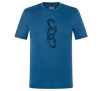 super.natural - Carabineri Tee - Maglia merino 54 - XL blu