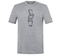 super.natural - Carabineri Tee - Maglia merino 54 - XL grigio