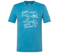 super.natural - Cote D'Azur Tee - Maglia merino M blu
