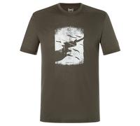 super.natural - Crevasse Tee - Maglia merino XL nero/ various