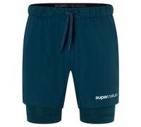 super.natural - Double Layer Shorts - Pantaloncini 48/50 - M blu