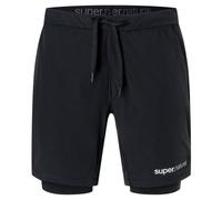 super.natural - Double Layer Shorts - Pantaloncini 54 - XL nero