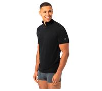 Maglietta intima 1/4 zip super.natural Tundra175 Noir M