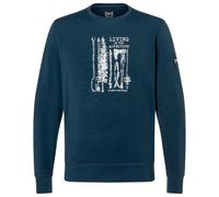 super.natural - Fishing Adventure Crew - Maglione M blu