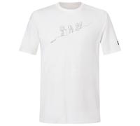 super.natural - Hiking Bio Cotton Tee - Maglia merino M bianco