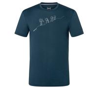 super.natural - Hiking Tee - Maglia merino 52 - L blu