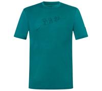 super.natural - Hiking Tee - Maglia merino 54 - XL turchese