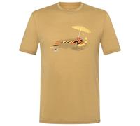super.natural - Hot Dog Tee - Maglia merino XXL beige