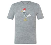 super.natural - Johnny Tee - Maglia merino XL grigio