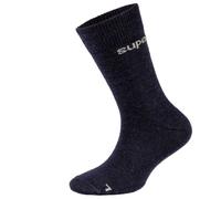 super.natural - Kid's All Day Socks 2-Pack - Calze merino EU 31-34 blu