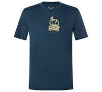 super.natural - Kid's Crab Tee - Maglia merino 164 blu/ various