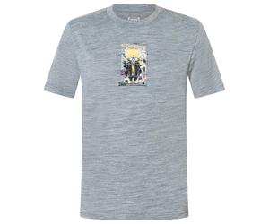 super.natural - Kid's Crazy Mouse Tee - Maglia merino 140 grigio/ various