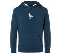 super.natural - Kid's Johnny Hoodie - Felpa con cappuccio 164 blu