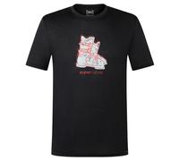 super.natural - Lets Shoe Tee - Maglia merino S nero