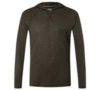 super.natural - Light Hoodie - Felpa di merino con cappuccio 54 - XL olivia