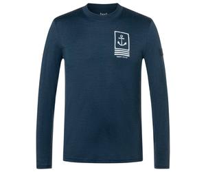 super.natural - Lil Anchor Bio Jersey L/S - Maglia merino XL blu