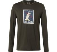 SUPER.NATURAL M Skiatore Ls Black - Uomo - Verde - Taglia S- modello 2025