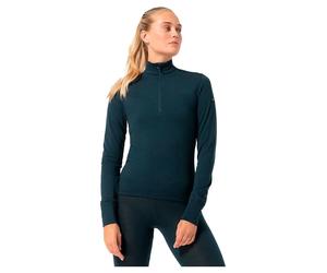 Super.natural Maglietta A Manica Larga Con Mezza Cerniera Arctic230