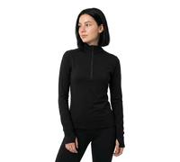 super.natural - Women's Tundra 175 Quarter Zip - Maglia a manica lunga XL nero