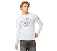 super.natural - Better Bike Bio C L/S - Maglia a manica lunga merino XL bianco