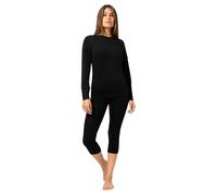 Maglia termica da donna super.natural Tundra175 Noir XL