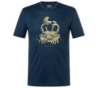 super.natural - Mr Crab Tee - Maglia merino XL blu