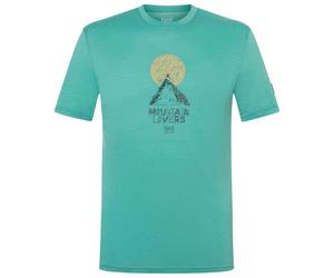 super.natural - No Map Tee - Maglia merino M turchese
