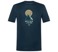 super.natural - No Map Tee - Maglia merino XXL blu